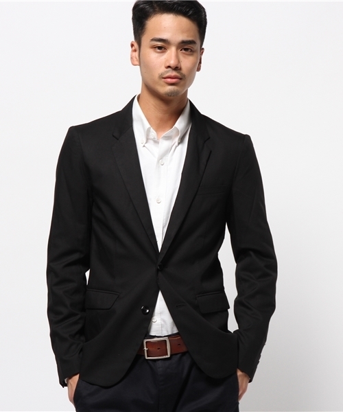 WEGO（ウィゴー）の「WEGO/ノッチド2ボタンテーラードジャケット（テーラードジャケット・メンズ・グレー/ブルー系その他/ネイビー/ブラック・MEDIUM/LARGE）」の21枚目の写真