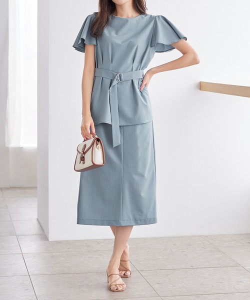 alotta(アロッタ)の「麻調袖タックブラウス(シャツ/ブラウス・レディース・ライトブルー/ベージュ/グレー・LARGE/X-LARGE/MEDIUM)」の11枚目の写真