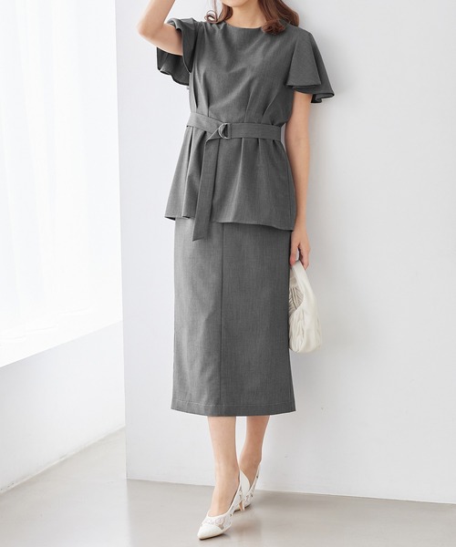 alotta(アロッタ)の「麻調袖タックブラウス(シャツ/ブラウス・レディース・ライトブルー/ベージュ/グレー・LARGE/X-LARGE/MEDIUM)」の18枚目の写真