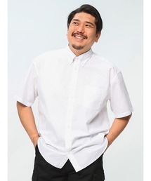 B&T CLUB（ビーティークラブ）の「大きいサイズ COOLMAX 半袖 シャツ シアサッカー  B＆T CLUB（シャツ/ブラウス・メンズ）」