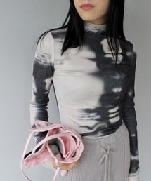 SANSeLF | モノトーンデザインハイネックトップス【SANSeLF】sanw24a015(その他トップス)
