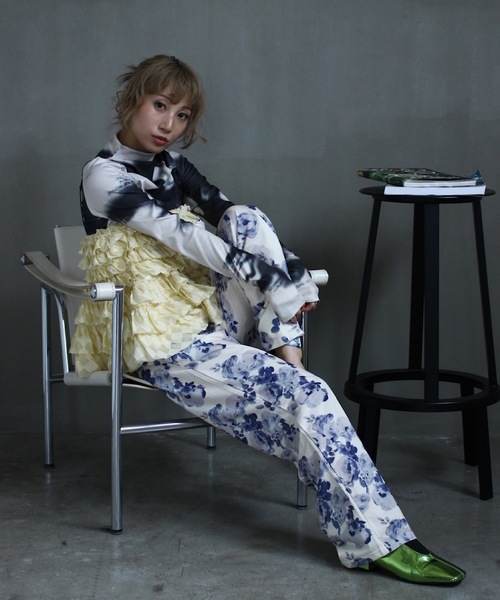 SANSeLF（サンセルフ）の「モノトーンデザインハイネックトップス【SANSeLF】sanw24a015（その他トップス・レディース・ブラック・FREE）」の13枚目の写真