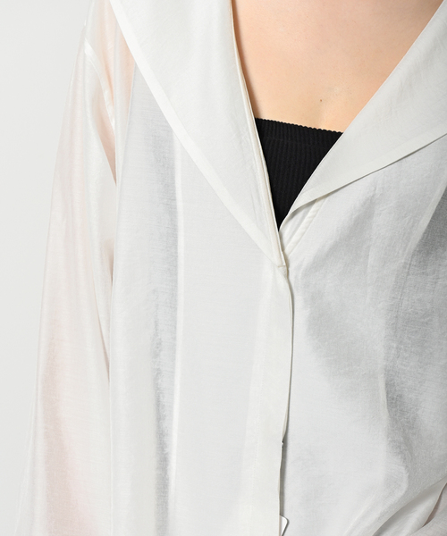 トップス CITYSHOP SHEER SAILOR SHIRT 24ss CITYSHOP（シティーショップ）の「SHEER SAILOR シャツ（シャツ