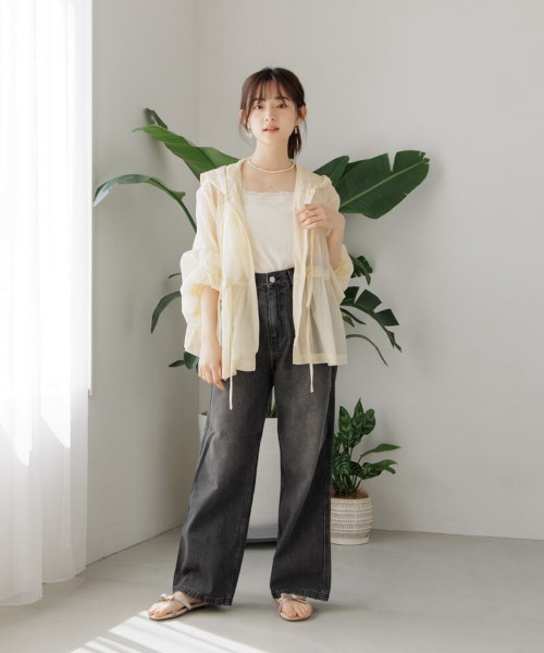 flower（フラワー）の「ゴージャスレースブラトップ（キャミソール・レディース・アイボリー/ブラック・FREE）」の10枚目の写真