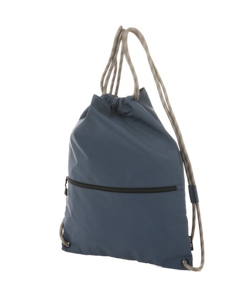 niko and...（ニコアンド）の「パラコードナップサック（バックパック/リュック・メンズ・ブルー/ベージュ/ブラック・FREE）」の12枚目の写真