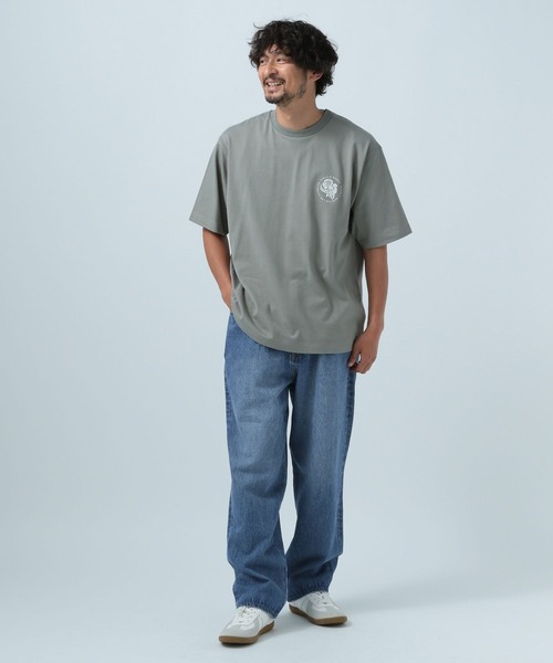 BAYFLOW（ベイフロー）の「【BFJ】12.7OZバギーデニムパンツ（デニムパンツ・メンズ・ライトブルー/ブラック・LARGE/MEDIUM/SMALL）」の4枚目の写真
