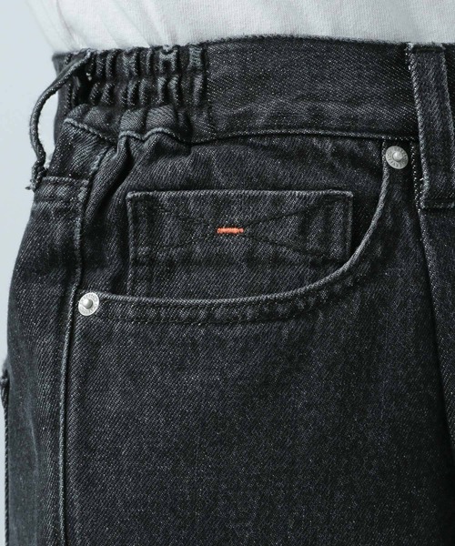 BAYFLOW（ベイフロー）の「【BFJ】12.7OZバギーデニムパンツ（デニムパンツ・メンズ・ライトブルー/ブラック・LARGE/MEDIUM/SMALL）」の10枚目の写真