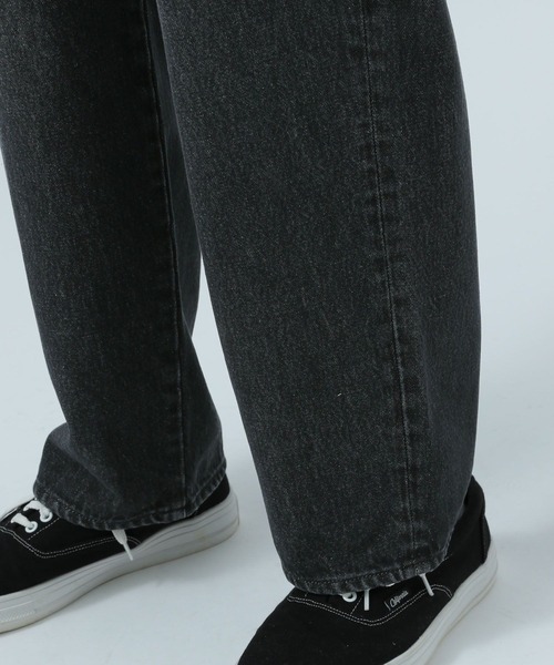 BAYFLOW（ベイフロー）の「【BFJ】12.7OZバギーデニムパンツ（デニムパンツ・メンズ・ライトブルー/ブラック・LARGE/MEDIUM/SMALL）」の11枚目の写真