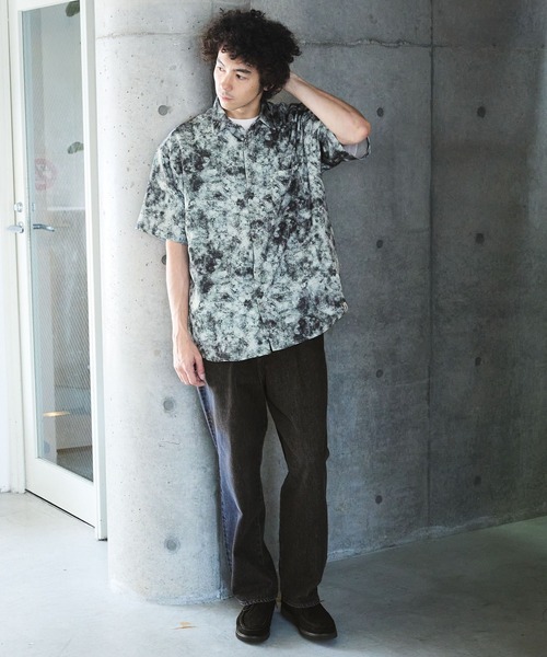 BAYFLOW（ベイフロー）の「【BFJ】12.7OZバギーデニムパンツ（デニムパンツ・メンズ・ライトブルー/ブラック・LARGE/MEDIUM/SMALL）」の16枚目の写真