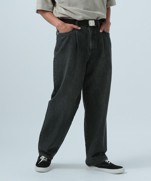 BAYFLOW（ベイフロー）の「【BFJ】12.7OZバギーデニムパンツ（デニムパンツ・メンズ・ライトブルー/ブラック・LARGE/MEDIUM/SMALL）」の17枚目の写真