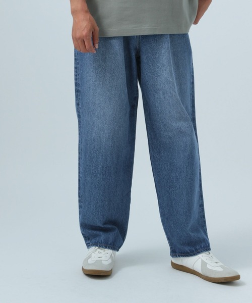 BAYFLOW（ベイフロー）の「【BFJ】12.7OZバギーデニムパンツ（デニムパンツ・メンズ・ライトブルー/ブラック・LARGE/MEDIUM/SMALL）」の19枚目の写真