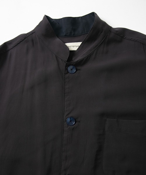 FACTOTUM（ファクトタム）の「【FACTOTUM】Poplin Cock Jacket（カバーオール・メンズ・オフホワイト/ブラック・46）」の14枚目の写真