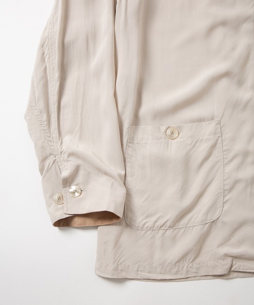 FACTOTUM（ファクトタム）の「【FACTOTUM】Poplin Cock Jacket（カバーオール・メンズ・オフホワイト/ブラック・46）」の19枚目の写真