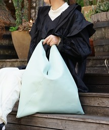 ROOPTOKYO | ▲Cowhide Split Leather Triangle Tote Bag /牛革 スプリットレザー トライアングルトートバッグ デイリーユース(トートバッグ)