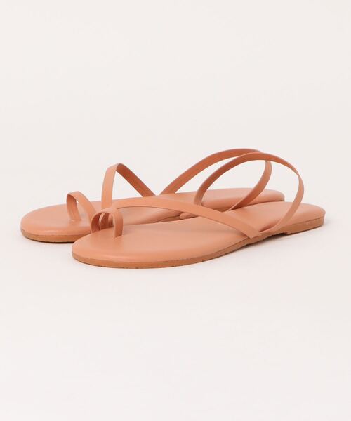 TKEES(ティキーズ)の「★Tkees★LC SANDAL ティキーズ ビーチサンダル(サンダル・レディース・ライトブラウン・US5)」の1枚目の写真