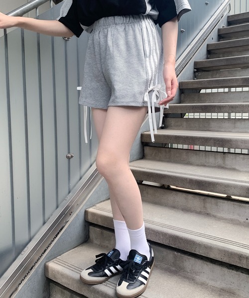 セール】サイドリボン ライン ショートパンツ（その他パンツ