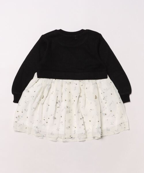 KP(ケーピー)の「星座うさぎちゃん柄シフォンワンピース(90~150)(ワンピース・キッズ・ブラック/アイボリー・90cm/100cm/110cm/120cm/130cm/140cm/150cm)」の22枚目の写真