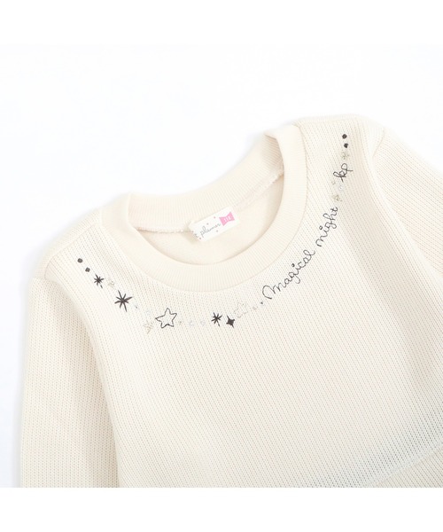 KP(ケーピー)の「星座うさぎちゃん柄シフォンワンピース(90~150)(ワンピース・キッズ・ブラック/アイボリー・90cm/100cm/110cm/120cm/130cm/140cm/150cm)」の19枚目の写真