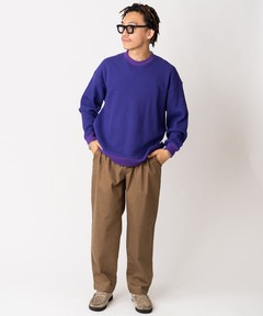 10ozストレッチデニム・カツラギツータックパンツ