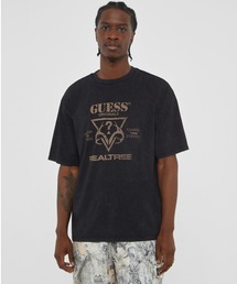 Guess | GUESS Originals x RealTree Signature Tee リアルツリー 半袖 Tシャツ(Tシャツ/カットソー)