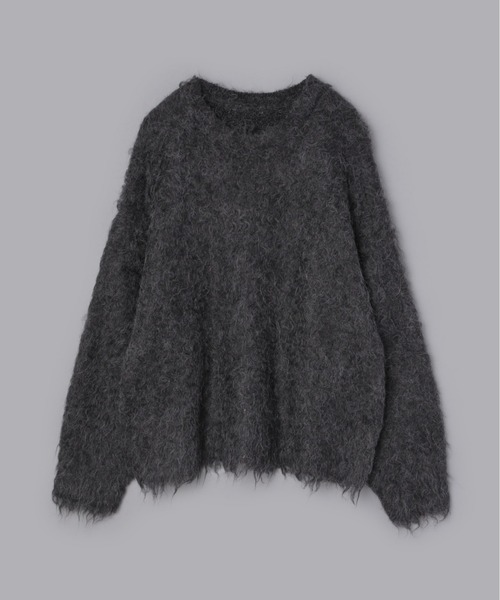 COEL ミックスシャギーニット ONCILY セーター ニット HEART MIX PATTERN SHAGGY KNIT
