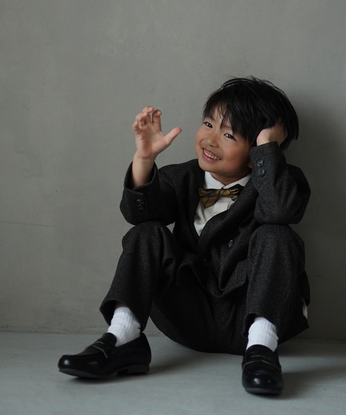 MAKE YOUR DAY（メイクユアデイ）の「セットアップできるフォーマルパンツ■80～140cm（スーツパンツ・キッズ・ブラック・80/90/100/110/120/130/140）」の4枚目の写真