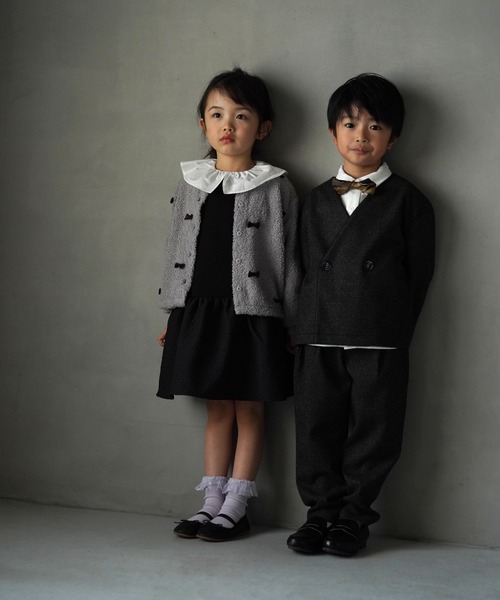 MAKE YOUR DAY（メイクユアデイ）の「セットアップできるフォーマルパンツ■80～140cm（スーツパンツ・キッズ・ブラック・80/90/100/110/120/130/140）」の7枚目の写真