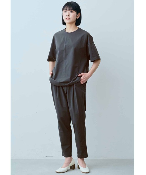 Tシャツ・カットソー IONSEOUL Didelli Overfit Warm-Up セール】IEDIT 24hずっと着ていたい 吸汗速乾・UV