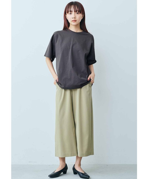 Tシャツ・カットソー IONSEOUL Didelli Overfit Warm-Up IEDIT 24hずっと着ていたい 吸汗速乾・UVカット SO