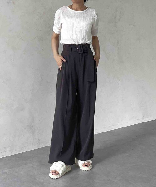 Thevon（ゼボン）の「パデットサンダル（サンダル・レディース・オフホワイト/ブラック・L/M）」の16枚目の写真