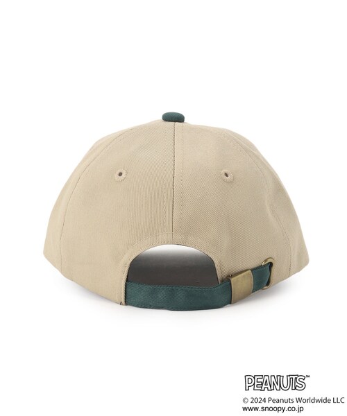 PEANUTS（ピーナッツ）の「◆【リンクコーデ】Dessin×PEANUTS キャップ（キャップ・キッズ・モスグリーン系4/ベージュ系4/ブラック系4・00）」の5枚目の写真