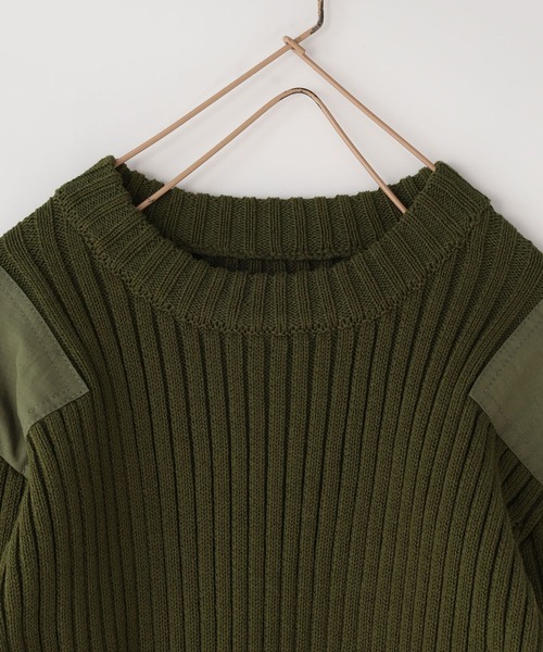 LOWRYS FARM（ローリーズファーム）の「ミリタリーニットプルオーバーロングスリーブ　145397（ニット/セーター・キッズ・アイボリー/ブラック/カーキ・110cm/120cm/130cm/140cm/150cm）」の5枚目の写真