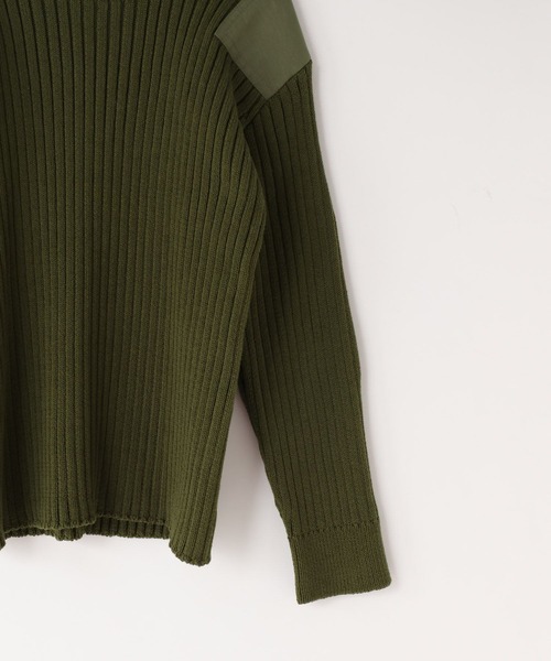 LOWRYS FARM（ローリーズファーム）の「ミリタリーニットプルオーバーロングスリーブ　145397（ニット/セーター・キッズ・アイボリー/ブラック/カーキ・110cm/120cm/130cm/140cm/150cm）」の6枚目の写真