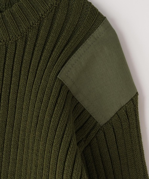 LOWRYS FARM（ローリーズファーム）の「ミリタリーニットプルオーバーロングスリーブ　145397（ニット/セーター・キッズ・アイボリー/ブラック/カーキ・110cm/120cm/130cm/140cm/150cm）」の10枚目の写真