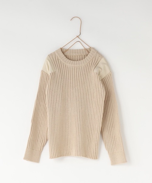 LOWRYS FARM（ローリーズファーム）の「ミリタリーニットプルオーバーロングスリーブ　145397（ニット/セーター・キッズ・アイボリー/ブラック/カーキ・110cm/120cm/130cm/140cm/150cm）」の16枚目の写真