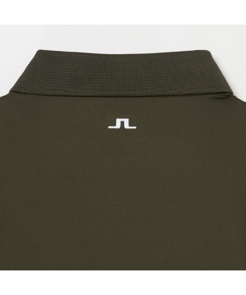 J.LINDEBERG（ジェイリンドバーグ）の「【J.LINDEBERG/GOLF】ブリッジロゴプリント半袖ポロ（ポロシャツ・メンズ・ブラック/カーキ/オレンジ/ホワイト/グレー/ブルー/ネイビー/レッド・46）」の15枚目の写真