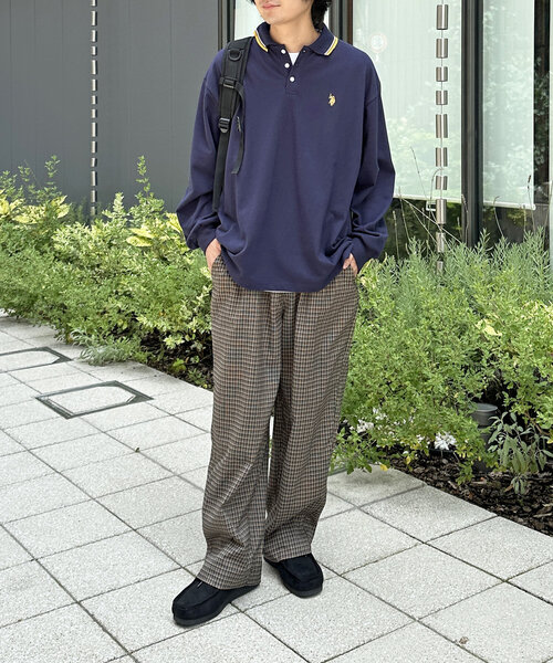 CPCM(シーピーシーエム)の「【ふわもこ】チェックイージーパンツ(その他パンツ・レディース・ブラウン/グリーン/ネイビー/ブラック・MEDIUM/LARGE)」の16枚目の写真