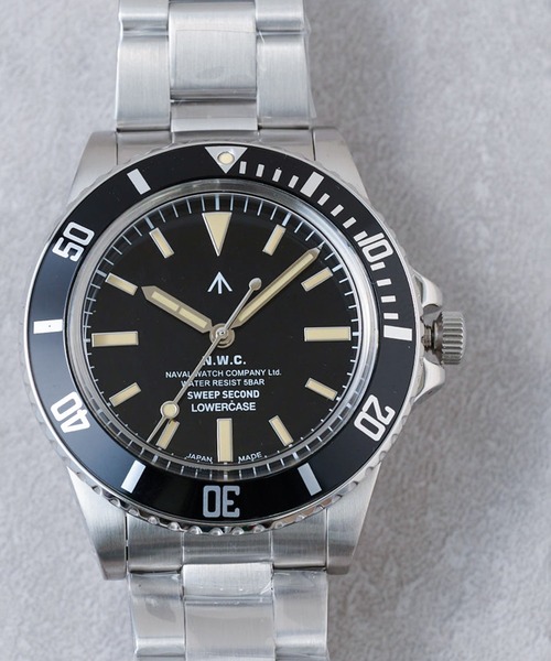 NAVAL WATCH Produced by LOWERCASE 箱付き NAVAL WATCH Produced by LOWERCASE 腕時計