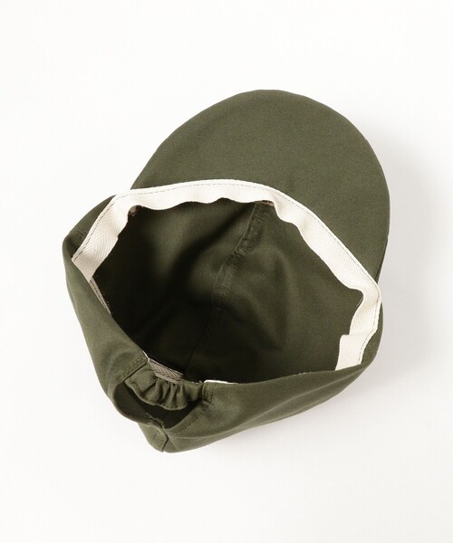 TATAMIZE（タタミゼ）の「TATAMIZE / EASY CAP OLIVE MOLESKIN イージーキャップ（キャップ・レディース・オリーブ・LARGE）」の5枚目の写真