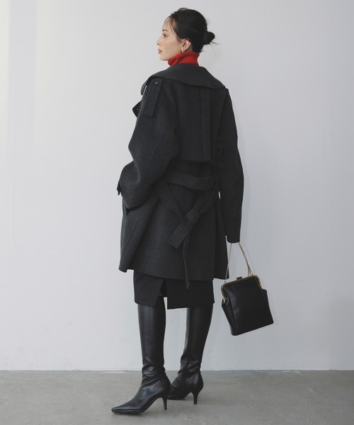 リバーミドルトレンチコート（トレンチコート）｜anuans（アニュアンス