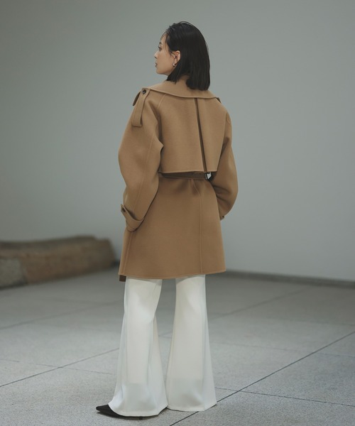 anuans リバーミドルトレンチコート リバーミドルトレンチコート（トレンチコート）｜anuans（ア