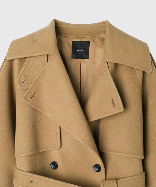 リバーミドルトレンチコート（トレンチコート）｜anuans（アニュアンス