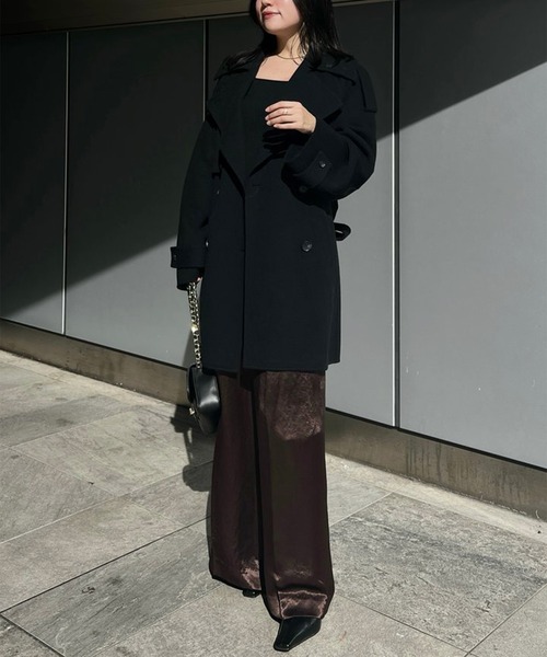 リバーミドルトレンチコート（トレンチコート）｜anuans（アニュアンス