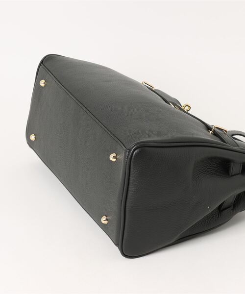 AULENTTI（オウレンティ）の「2wayレザートートBAG【AULENTTI/オーレンティ】（トートバッグ・レディース・ブラック/グレー・フリー）」の4枚目の写真