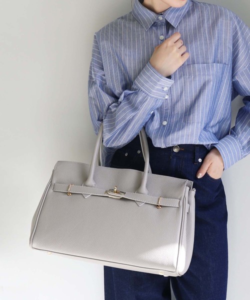 2wayレザートートBAG【AULENTTI/オーレンティ】（トートバッグ