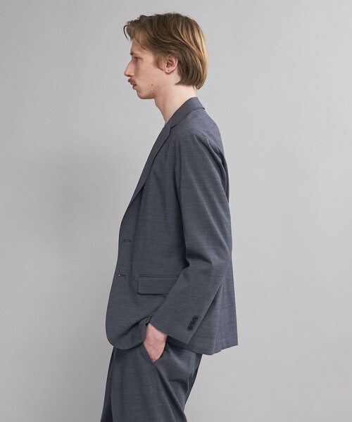 SOVEREIGN(ソブリン)の「<SOVEREIGN> ハウンドトゥース シングル2ボタンジャケット RELAX MODEL(スーツジャケット・メンズ・ネイビー・XL)」の2枚目の写真