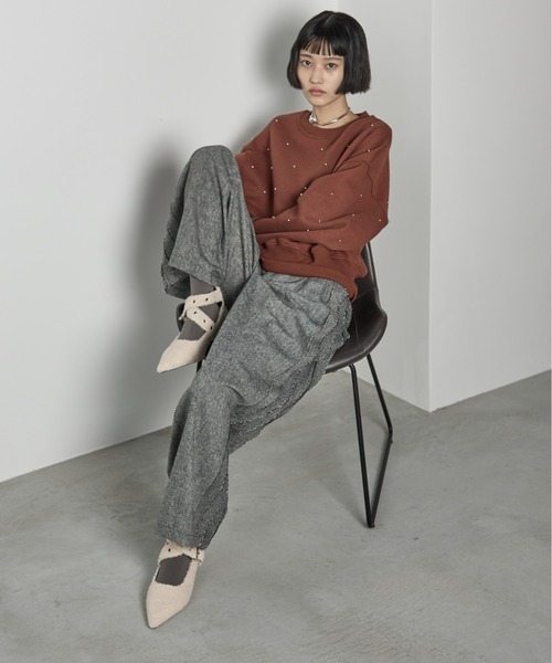 セール】ベルトストラップアクセントボアパンプス（パンプス）｜THE