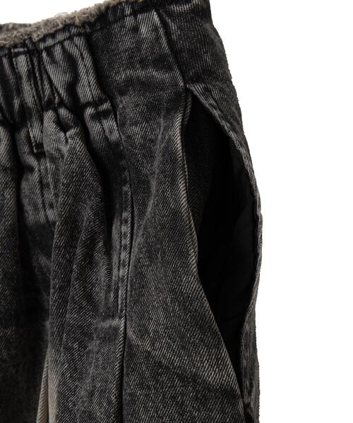 WEGO（ウィゴー）の「WEGO/ヴィンテージウォッシュプリーツスカパン（デニムスカート・レディース・ブラック系その他/コバルトブルー・FREE）」の18枚目の写真