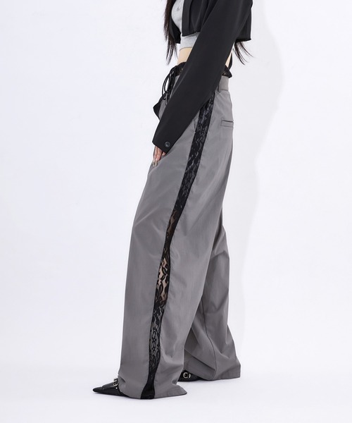 セール】lace double waist pants / レースダブルウエストパンツ