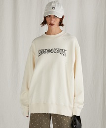 PRANK PROJECT | クラックロゴダメージスウェット/Crack Logo Damaged Sweatshirt(スウェット)